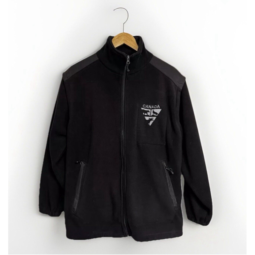 Vintage Northern Souvenirs Canada Fleece Jacket Unisex
